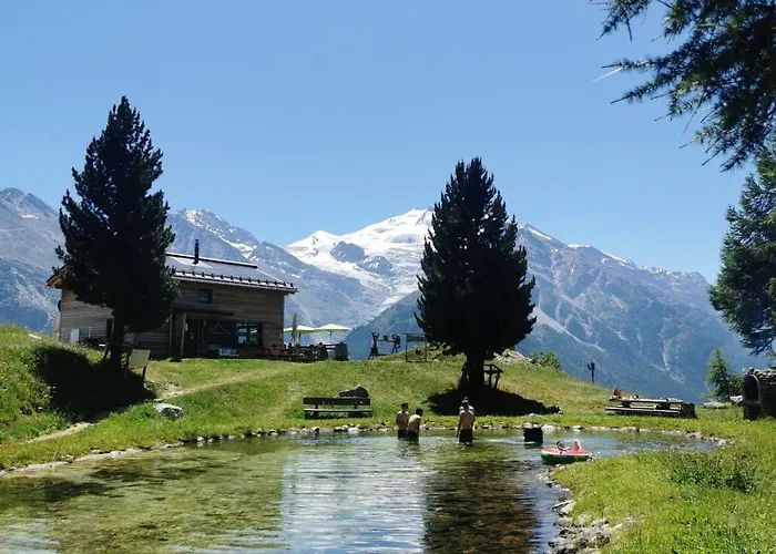 Modernes L Berge L Naehe Zermatt L Graechen